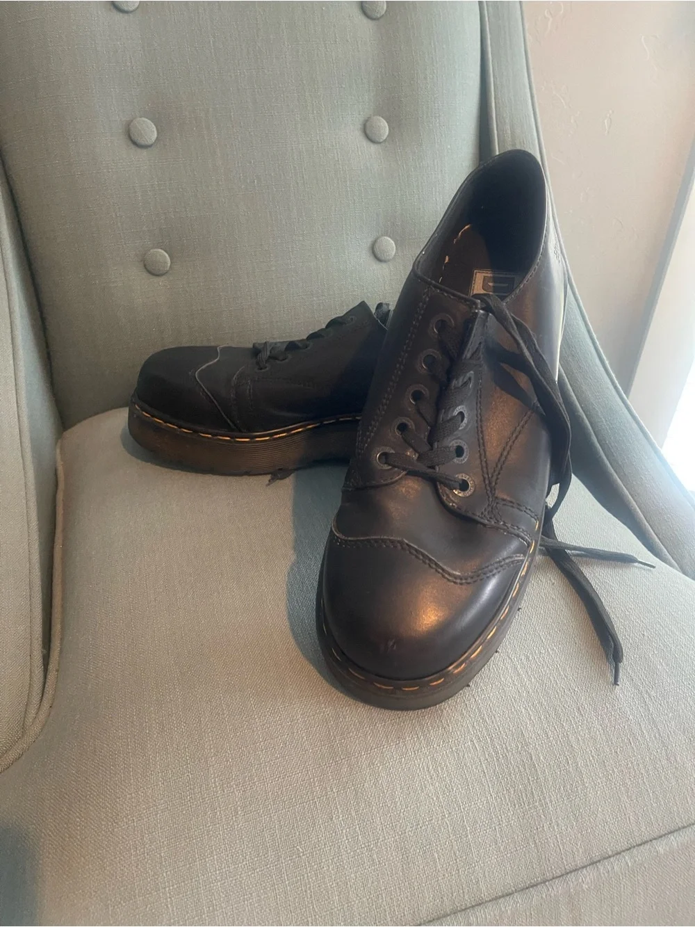 Vintage Dr. Martens 8651 Made in England Leather Shoes UK 8